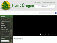 Tablet Screenshot of plantoregon.com